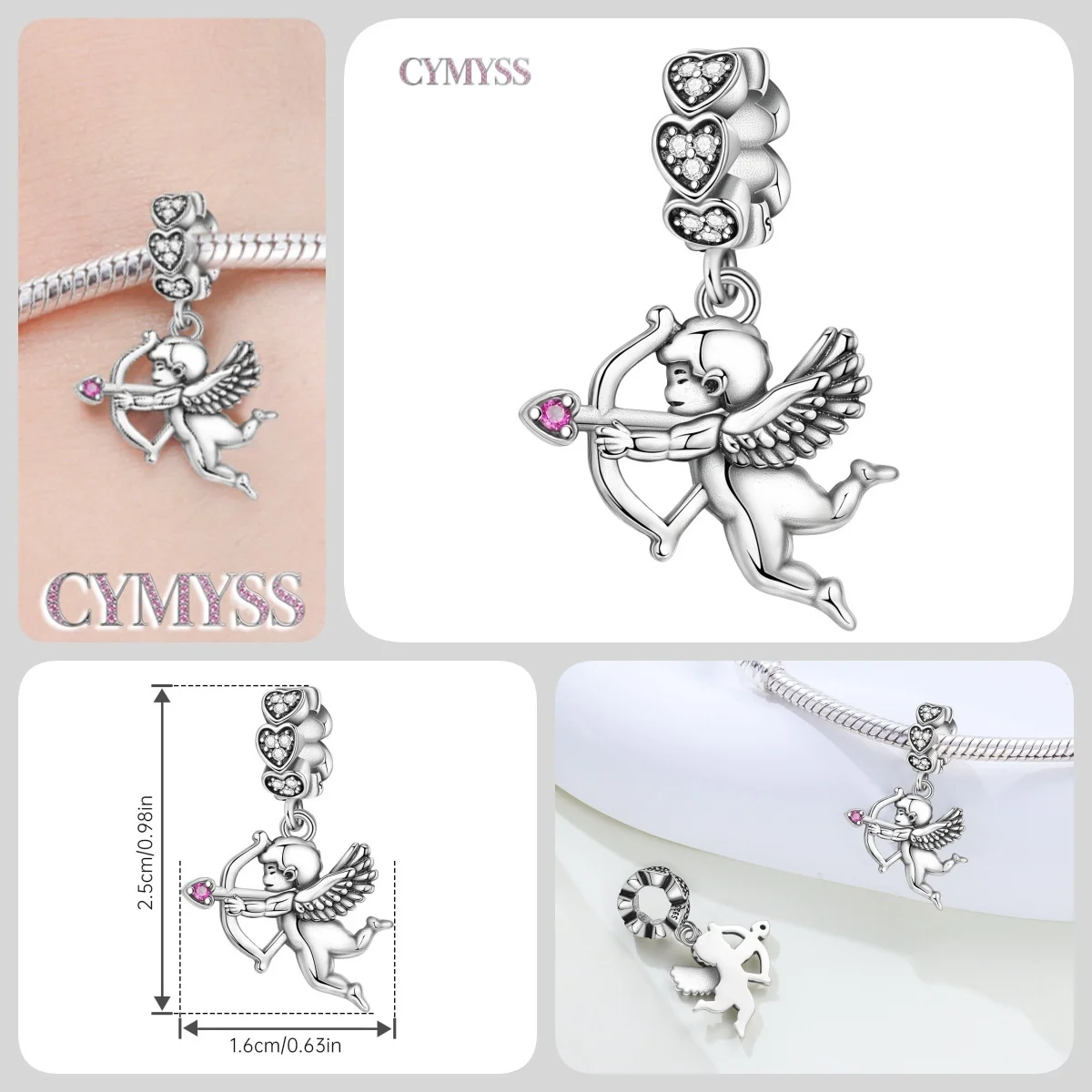 HEIßER 925 Sterling Silber Cartoon Charakter Arzt Krankenschwester Paare Perlen Fit Frauen Armbänder Charms DIY Geburtstag Party Geschenke Schmuck – Detail 32