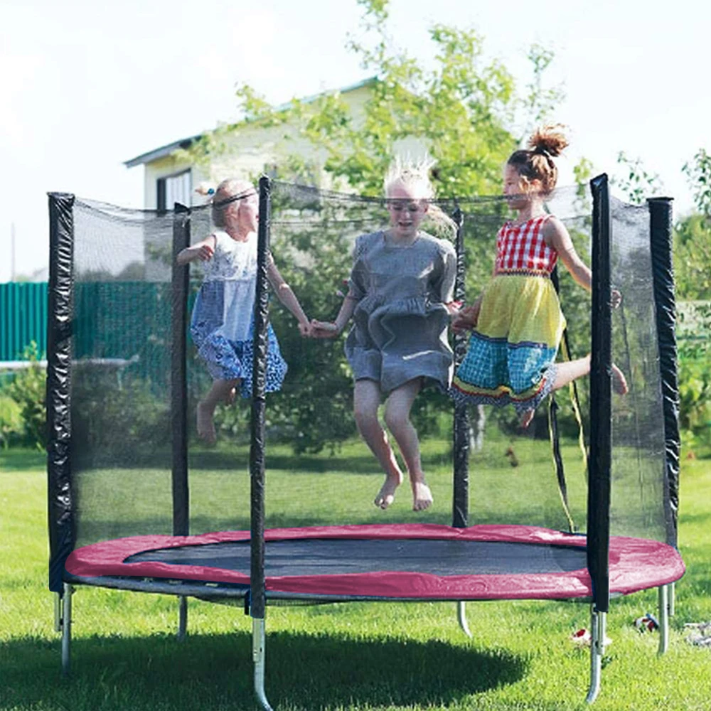 Trampolin, 1,83 m Durchmesser, Gartentrampolin, 1,8 m Außentrampolin, Hinterhoftrampolin, Hüpftrampolin mit 1,63 m Netz