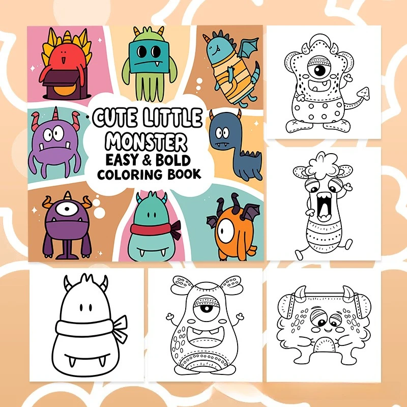 Coloring Books Drawing Books Graffiti Hand-drawn Drawing Books Drawing Paper Coloring Books Coloring Books Tracing Books