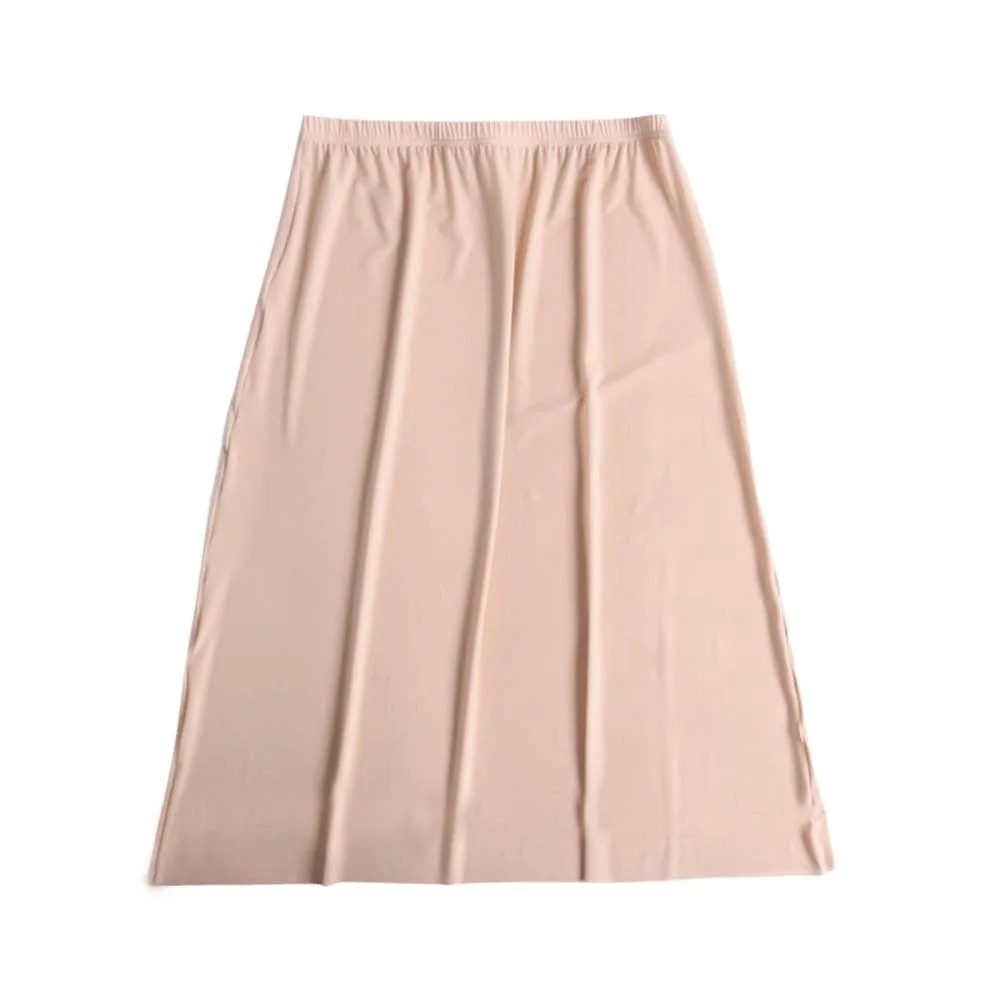 

Cotton Inside Take Skirt Underskirt Half Slips Women Long Petticoat Ice Silk Underskirt Safety Underskirt Slips
