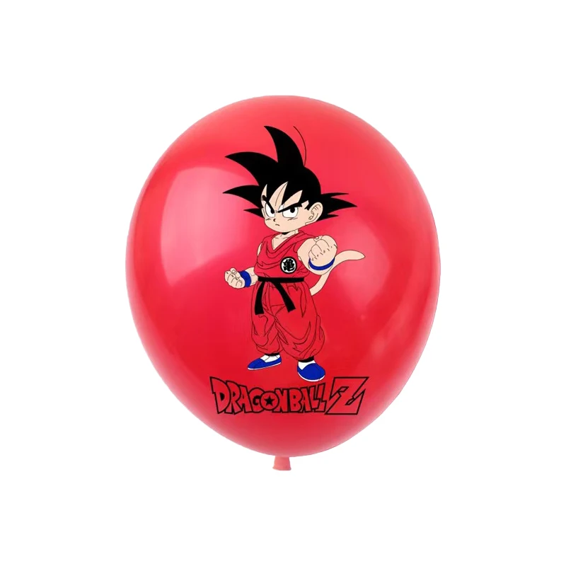 12/24 Stück Dragon Ball Goku Luftballons Geburtstagsparty Dekoration Latexballon Affenkönig Goku Partyzubehör Luftballons – Detail 5