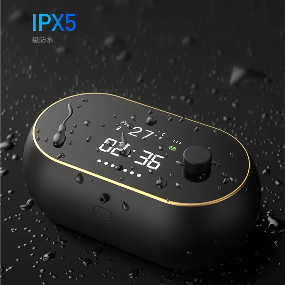 Automatic Soap Dispenser Time Temperature Screen USB Charging Smart Infrared Sensor Foam Machine Auto Induction Liquid Dispenser