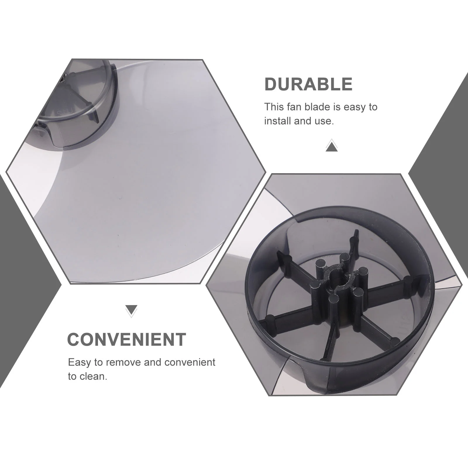 Electric Fan Blade Leaves for Table Replacement Plastic Blades Repair Parts Supply Standing Pedestal Small Desk