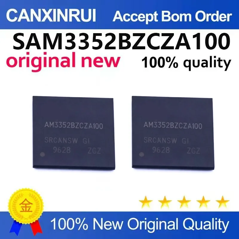 (5pcs-100pcs)Brand new original AM3352BZCZA100 ARM Cortex-A8 core 32-bit microprocessor IC chip