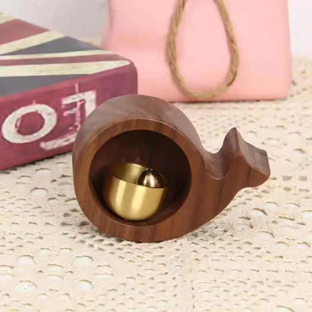Creative Wooden Door Chime Magnetic Cartoon Shape Wind Bell Dopamine Doorbell Home Decoration