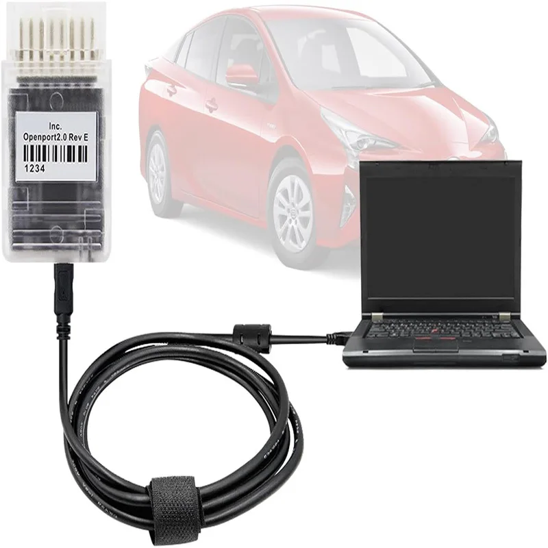 Tactrix Openport 2.0 Rev E Full Chip OBD2 J2534 ECU Flash Chip Tuning Diagnostic Scanner Tool For Toyota JLR Mercedes Benz