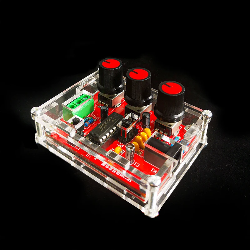 XR2206 Signal Generator DIY Kit Square Wave Sine Wave Triangle Wave Electronic Welding Assembly Circuit