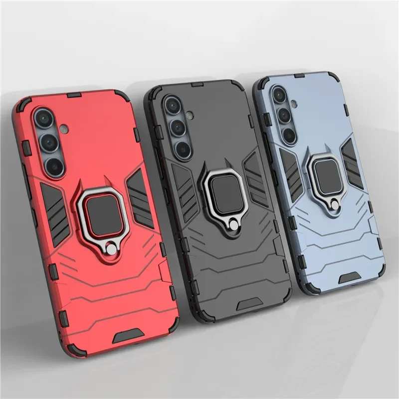 

For Samsung Galaxy A54 5G Case 6.6 inch Hard Armor Finger Ring Protective Bumper For Samsung A54 Case For Galaxy A54 Cover