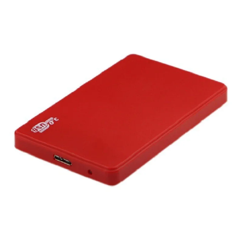 

External Storage Box HDD Enclosure On-the-go Use Fast Data Transfer High-speed Connectivity Multiple Color Options