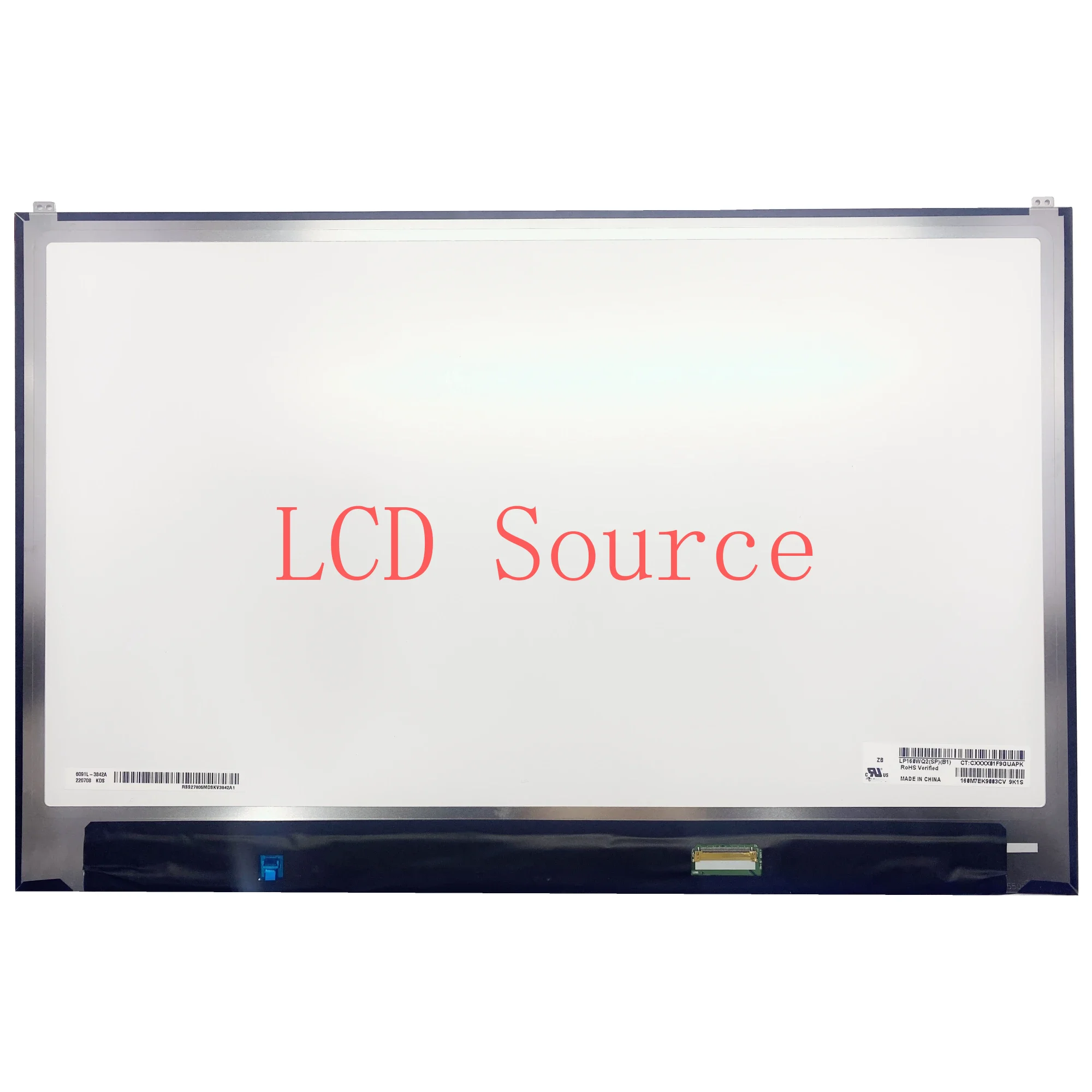 LP160WQ2 SPB1 IPS Panel 16 inch 144Hz QHD 2560x1600 Display LCD Screen Laptop Non-touch