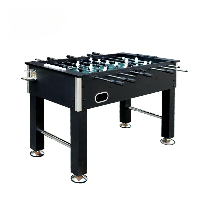 

Indoor Pub Game MDF Room Sports black Foosball Table Hand Football Table Soccer Game