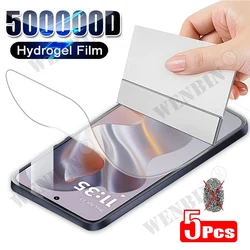 5 Pcs Full Cover Hydrogel Film For Motorola Edge 70 60 50 40 Pro Neo 2026 G85 G55 G45 G35 G Power Full Cover Screen Protector