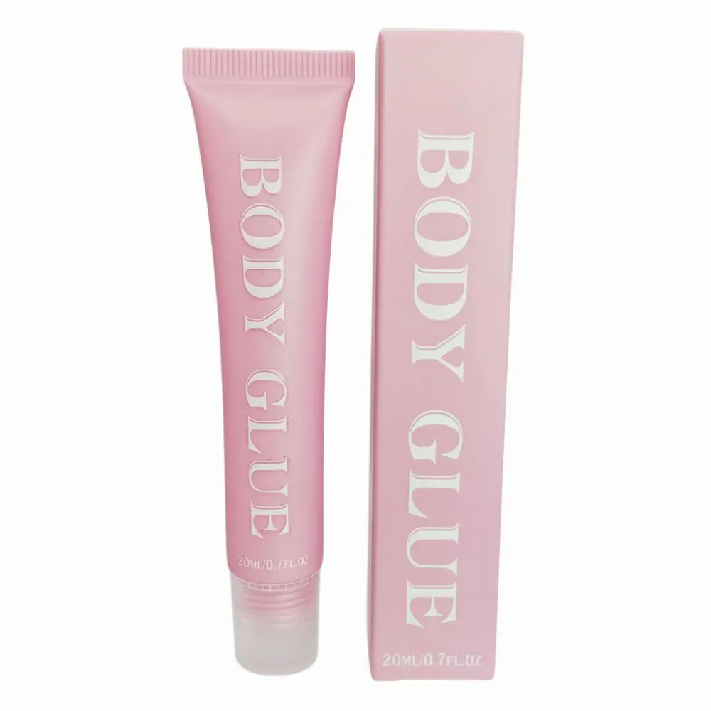 Quick-Drying 20ML Body Adhesive Transparent Non-Slip Body Glue Waterproof Sweat Resistant Anti-Exposure Adhesive For Low-cut Top