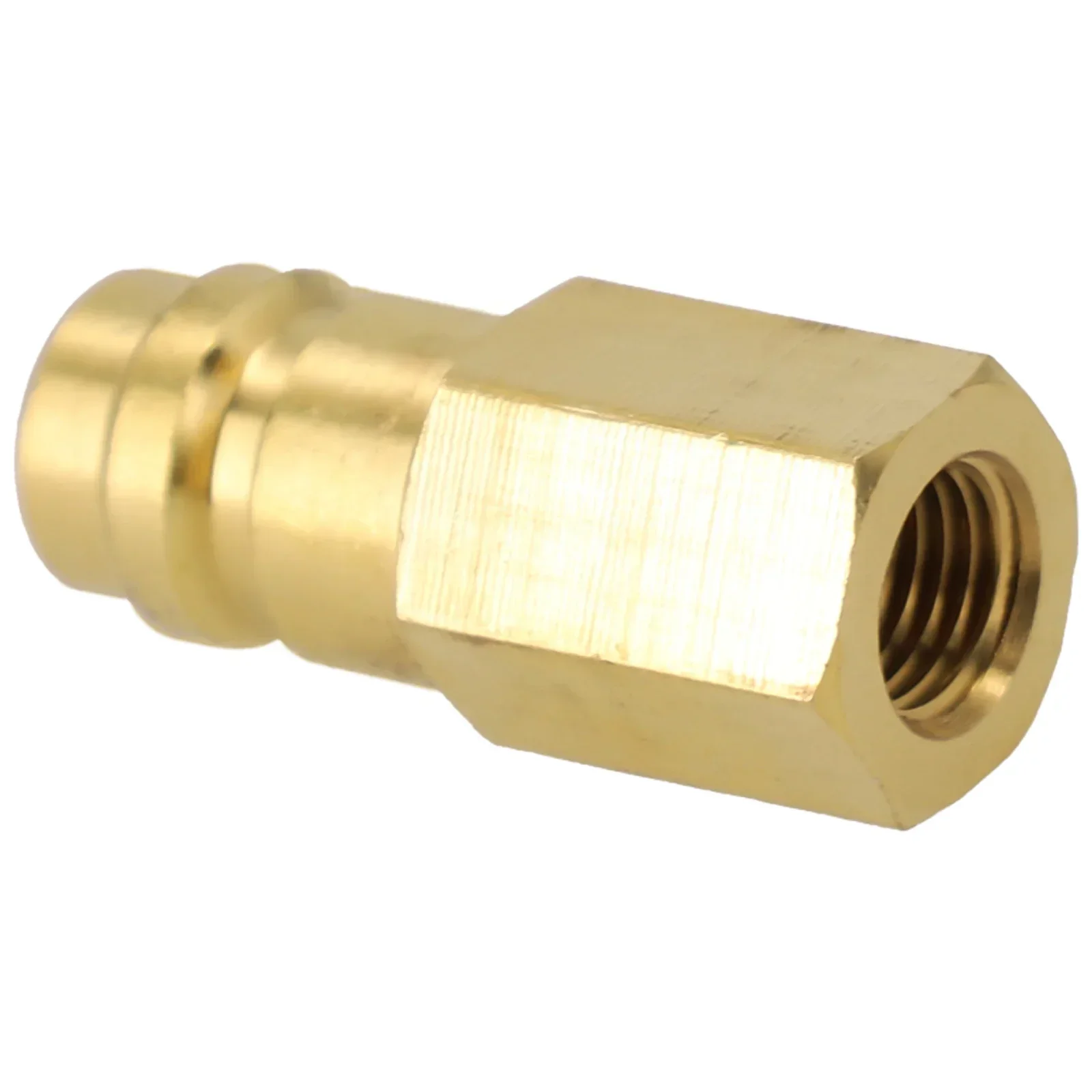 

1 Pcs Bottle Adapter R134a 1/4 "SAE Internal Thread -HP Connection Connector Adapter Accessories Air Conditioning Coupling