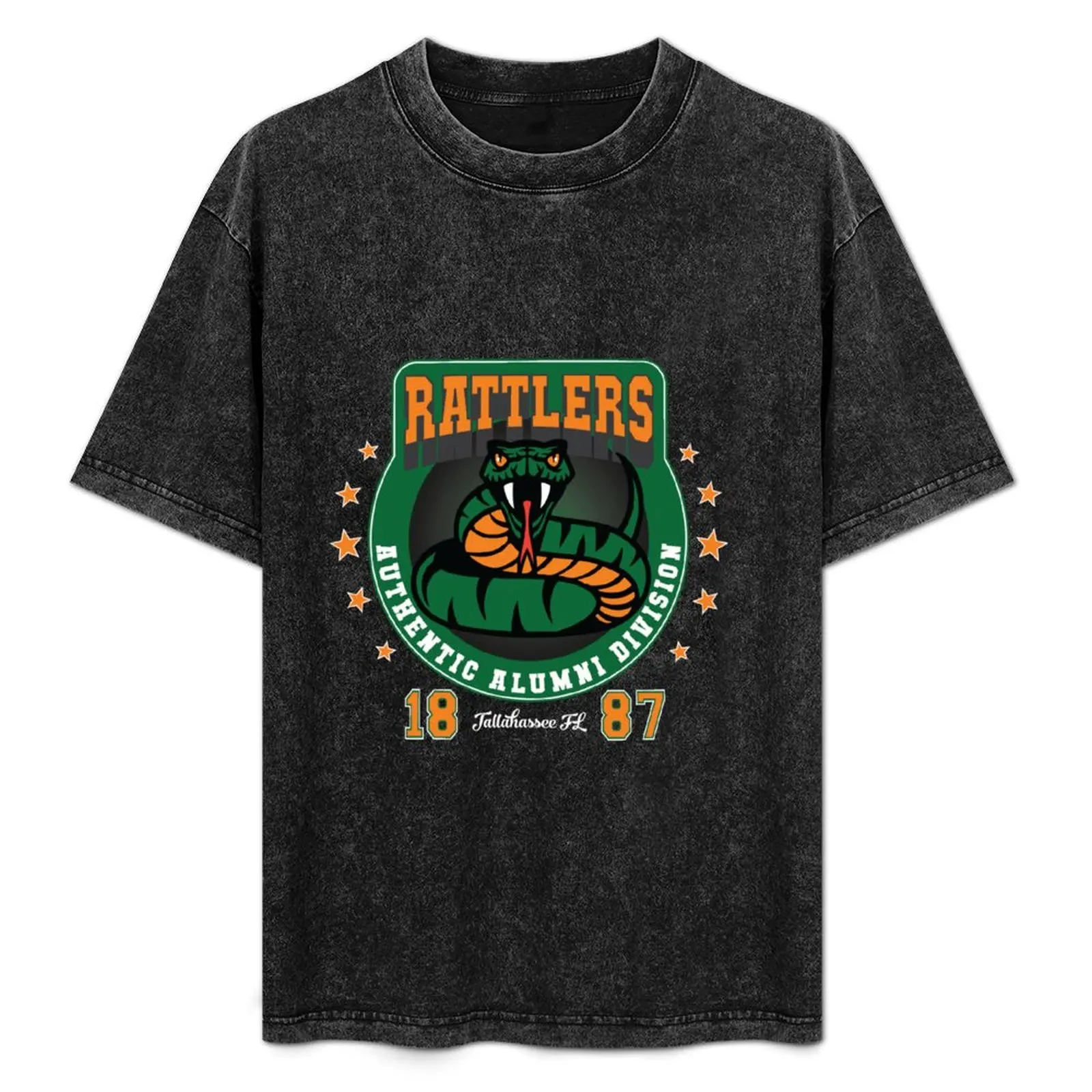 

FAMU Florida Orange and Green A&M Pride Rattlers Alumni T-Shirt Comfortable Workout Short Sleeve Shirt