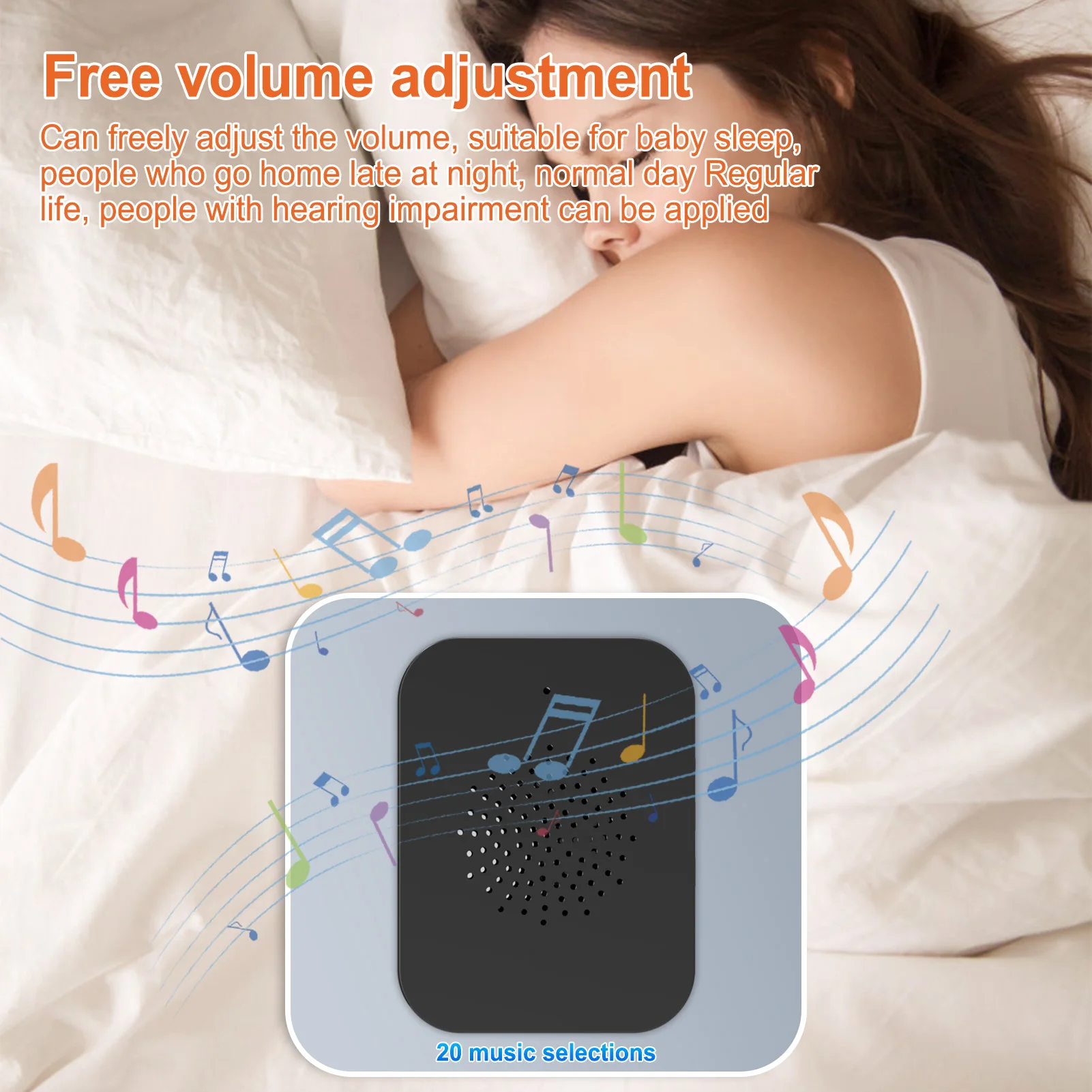 【جديد】كاميرا باب حلقة جرس الباب الذكية WiFi مع 2 Dingdong Chime TY App التحكم بالأشعة تحت الحمراء للرؤية الليلية والفيديو القابل لإعادة الشحن #4