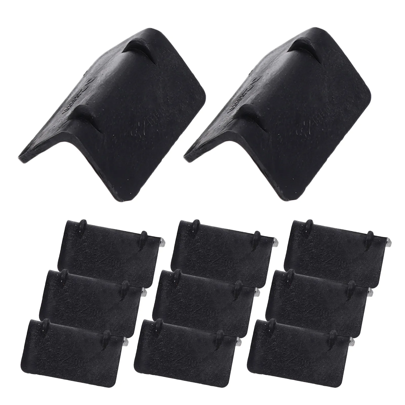 

100Pcs Plastic Corner Protectors Strong Corner Guards Support Strap Tie Down Protection Load Pallet Protector