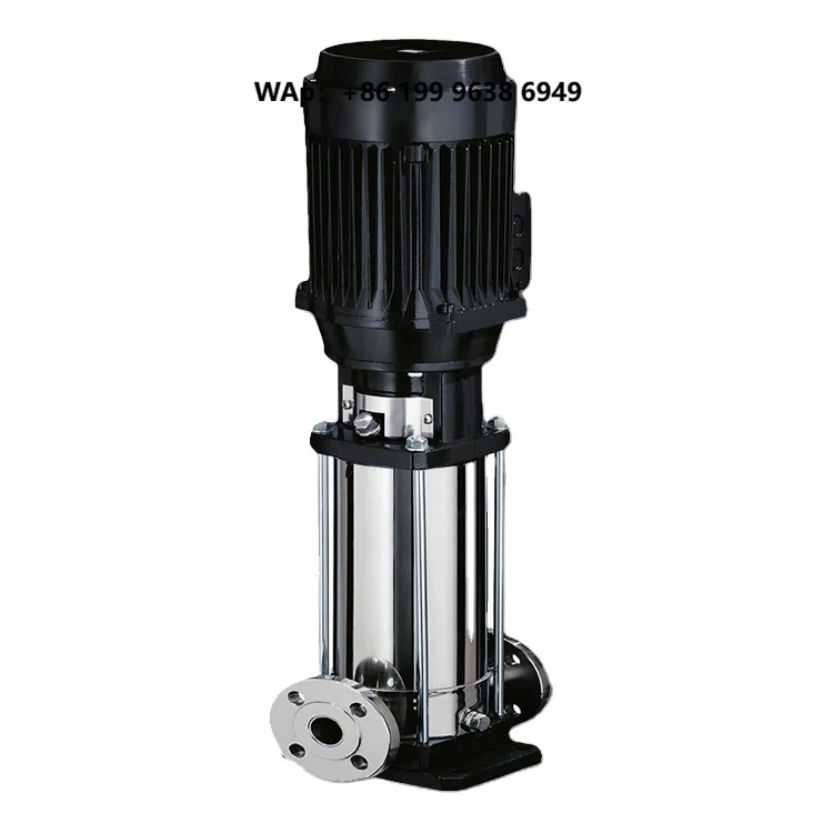 Factory Direct S304 Vertical Multistage Centrifugal Pump High Pressure Booster for Industrial Water Supply