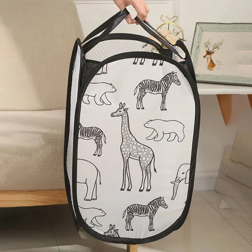 Decorative Laundry Hamper and Storage Basket 4
