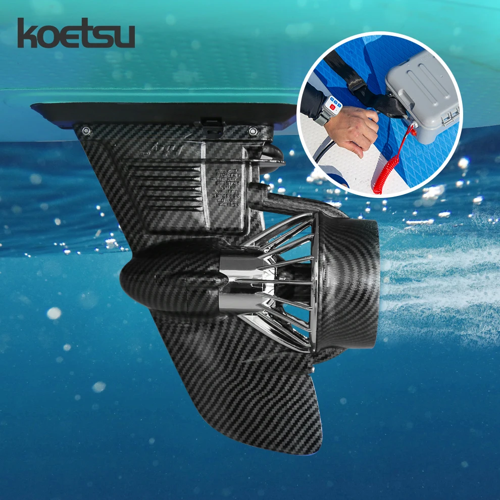 SUP Paddle Board Electric Fin Propeller Inflatable Surfboard Power Propeller Road Sub Board Remote Control Underwater Motor