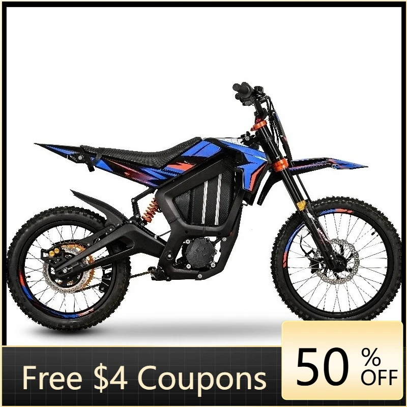 

RsHot-selling electric off-road motorcycle 4000W high-performance high-speed professional off-road racing electric off-road moto