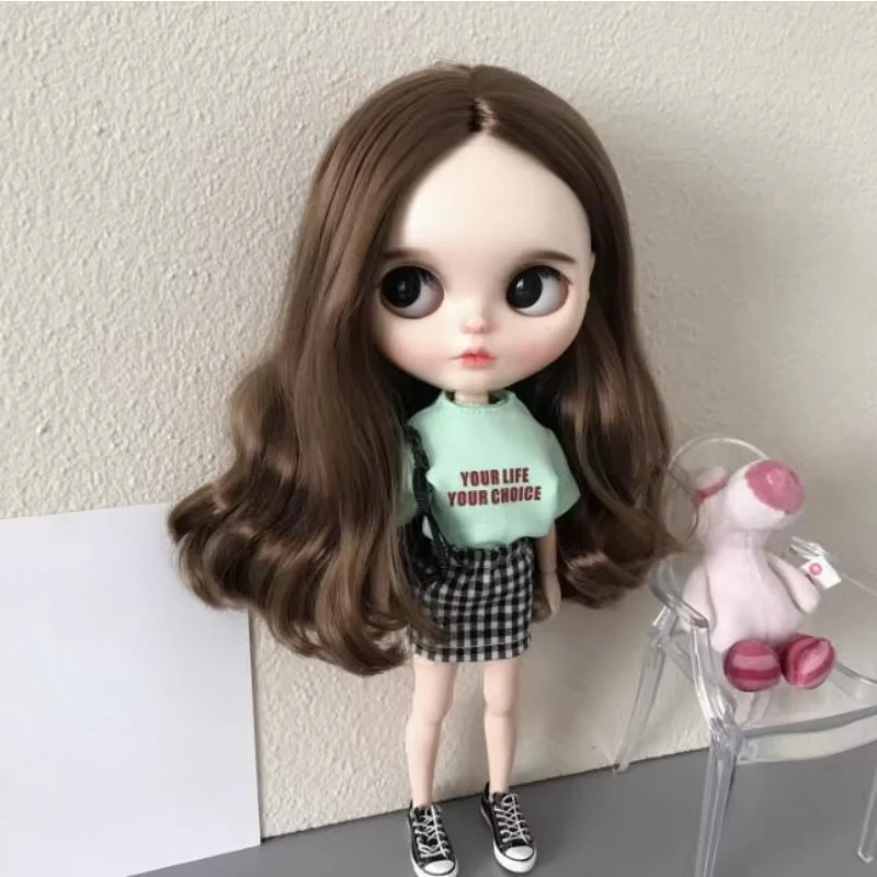 BBIKG334 新スタイル カスタムドール ピンクの服 Tシャツ パーカー パンツ bb fr ob24 ob27 pp liccaa ブライスドール用