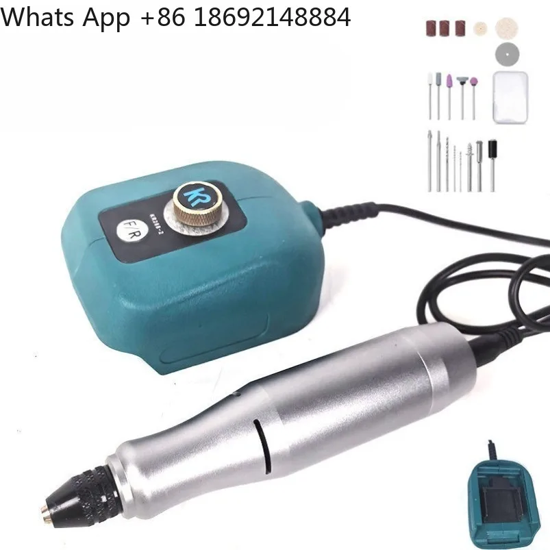 20V rechargeable lithium battery small electric mill aluminum alloy body does not contain batteries