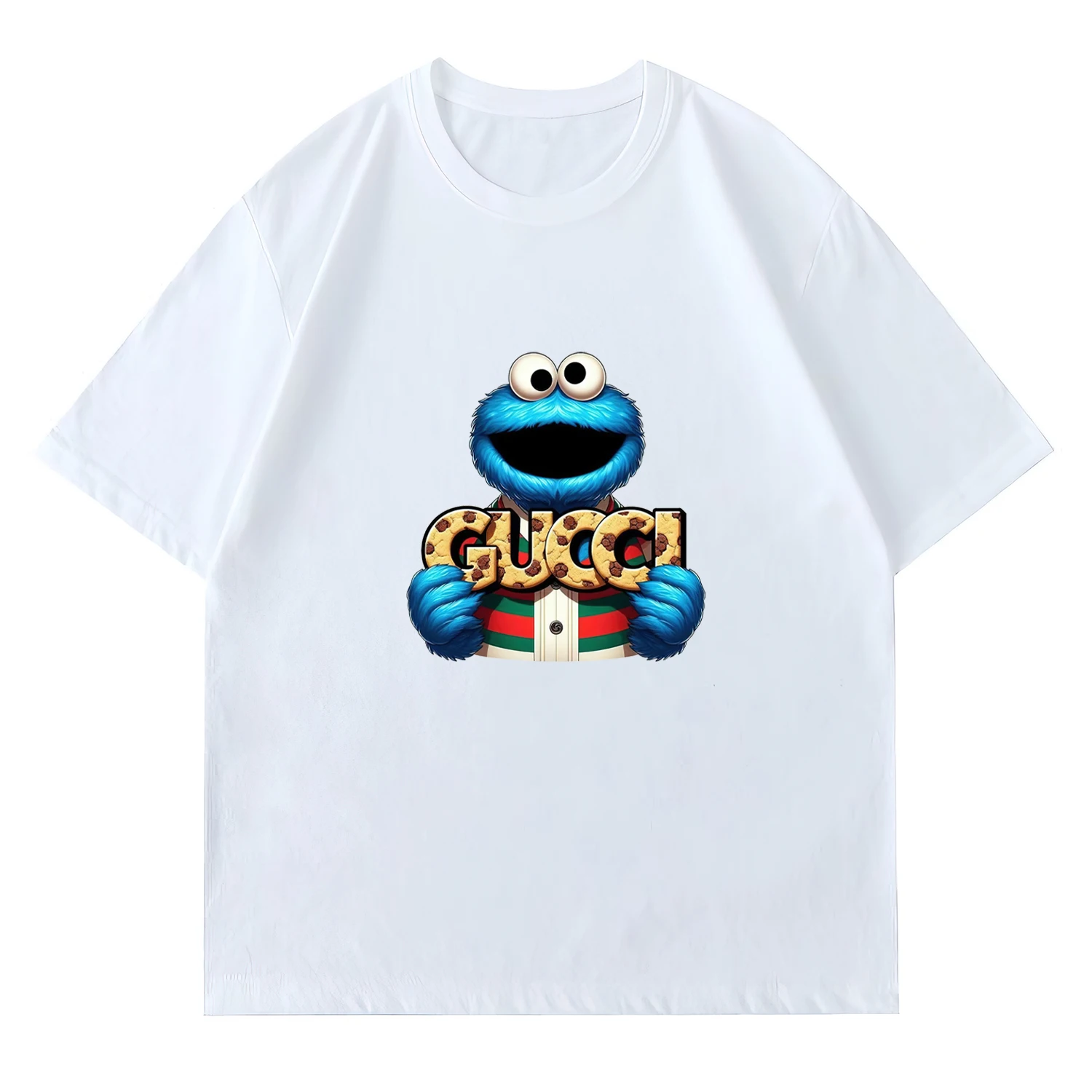 

High Quality Women's Summer New Brand Letter Printed Short-Sleeved High Street Loose T-Shirt Kids Unisex Size Pure Cotton Top