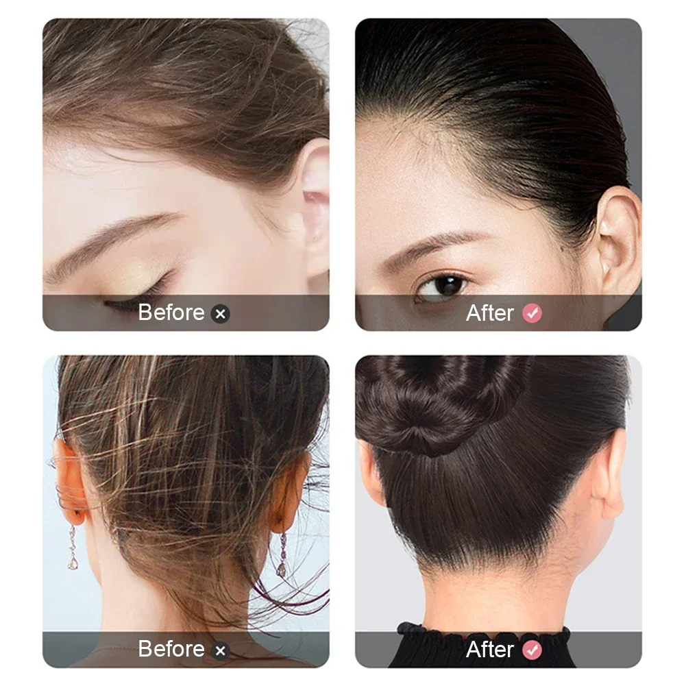 Solid Styling Hair Wax Stick Crushed Hair Finishing Balm Long Styling Hair Finishing Stick Styling Balm Wholesale Makeup