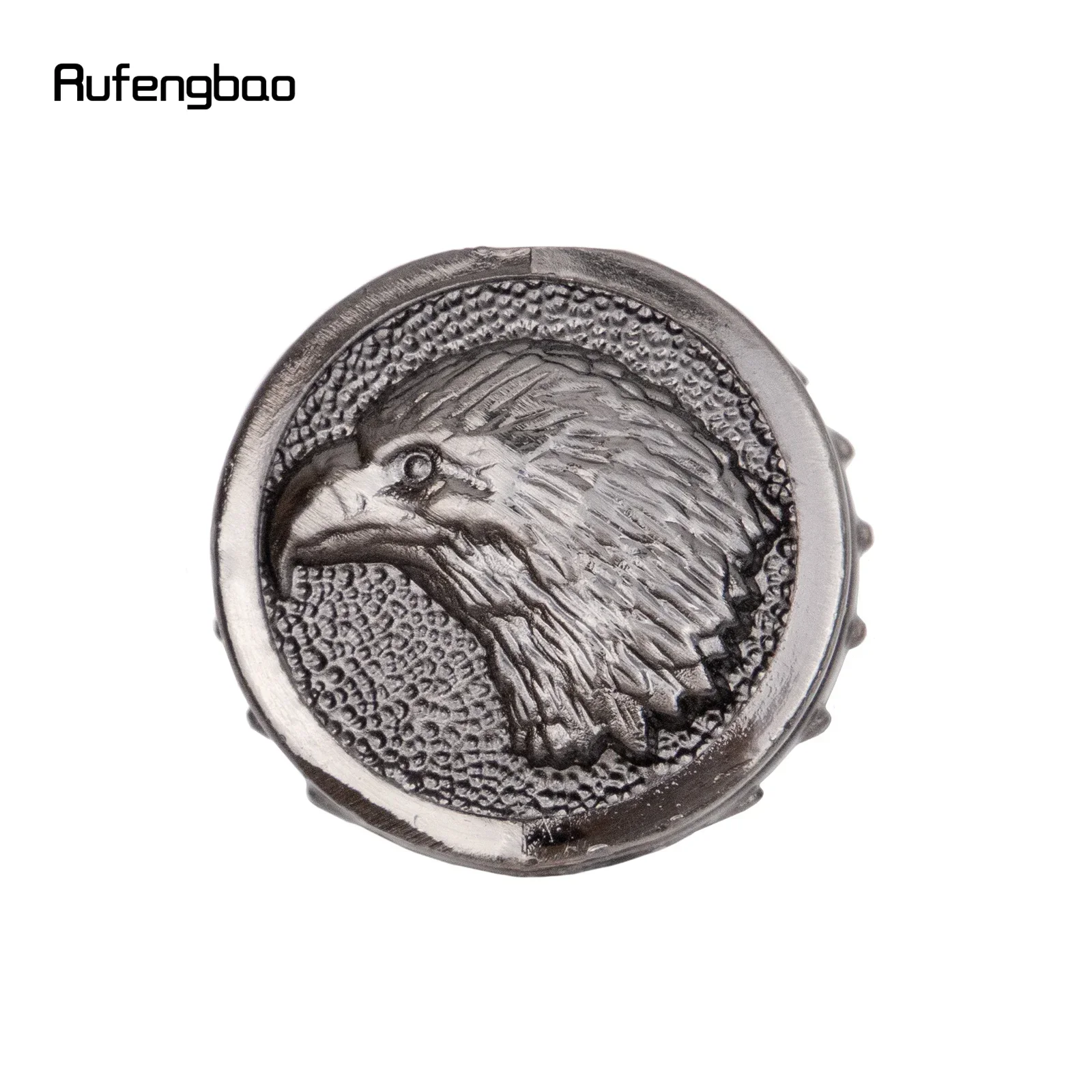 الفضة النسر رئيس زهرة واحدة مشتركة عصا للمشي الزخرفية Cospaly حزب عصري قصب هالوين Crosier 93 سنتيمتر