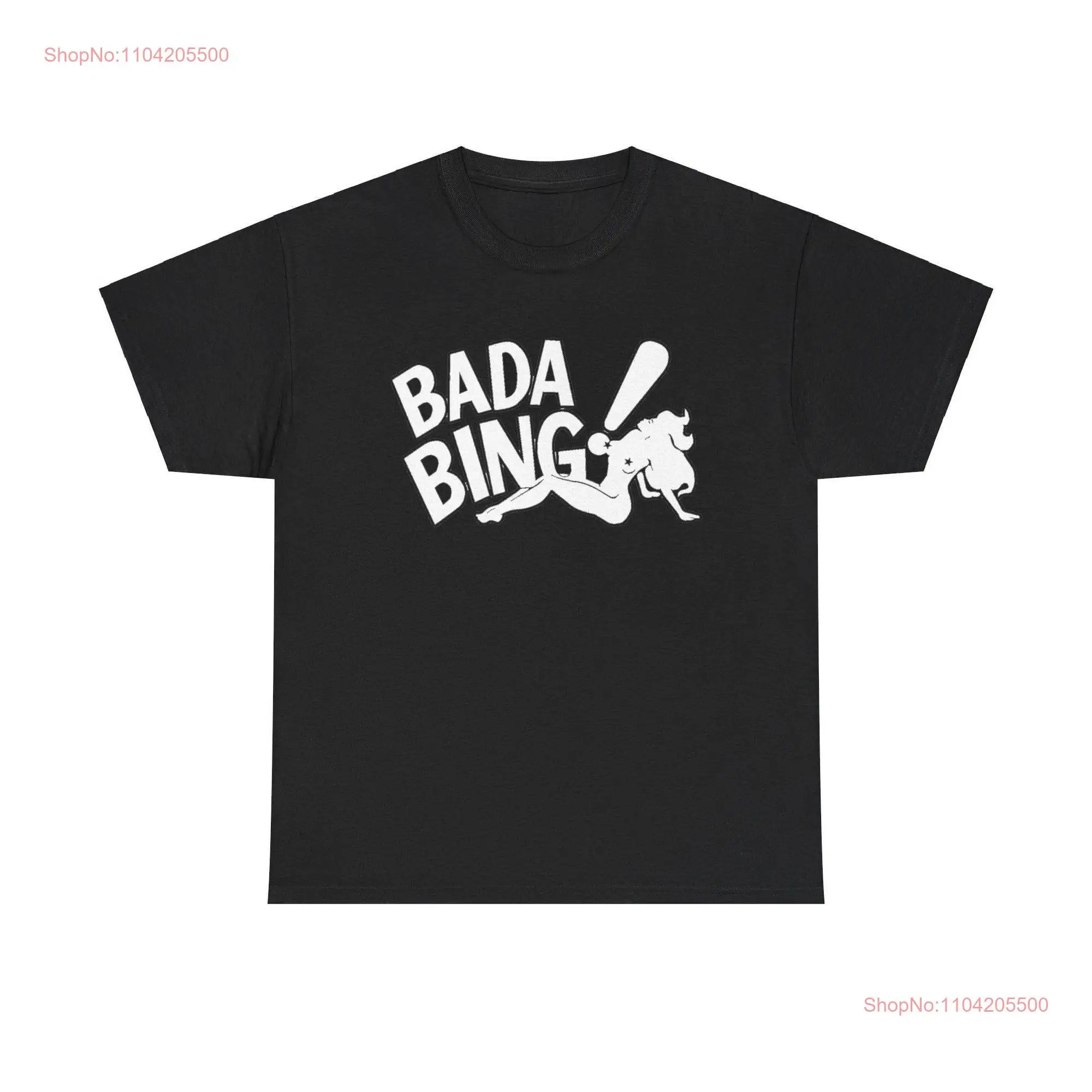 Sopranos Bada Bing Security T Shirt long or short sleeves