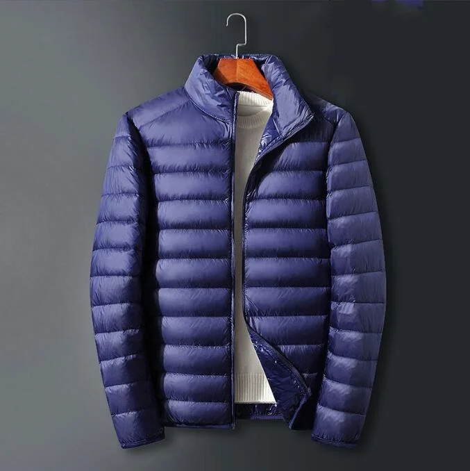 Ultra Light White Duck Down Jacket Men Waterproof Casual Portable Outdoor Lightweight Male Coats Jacket Autumn Winter