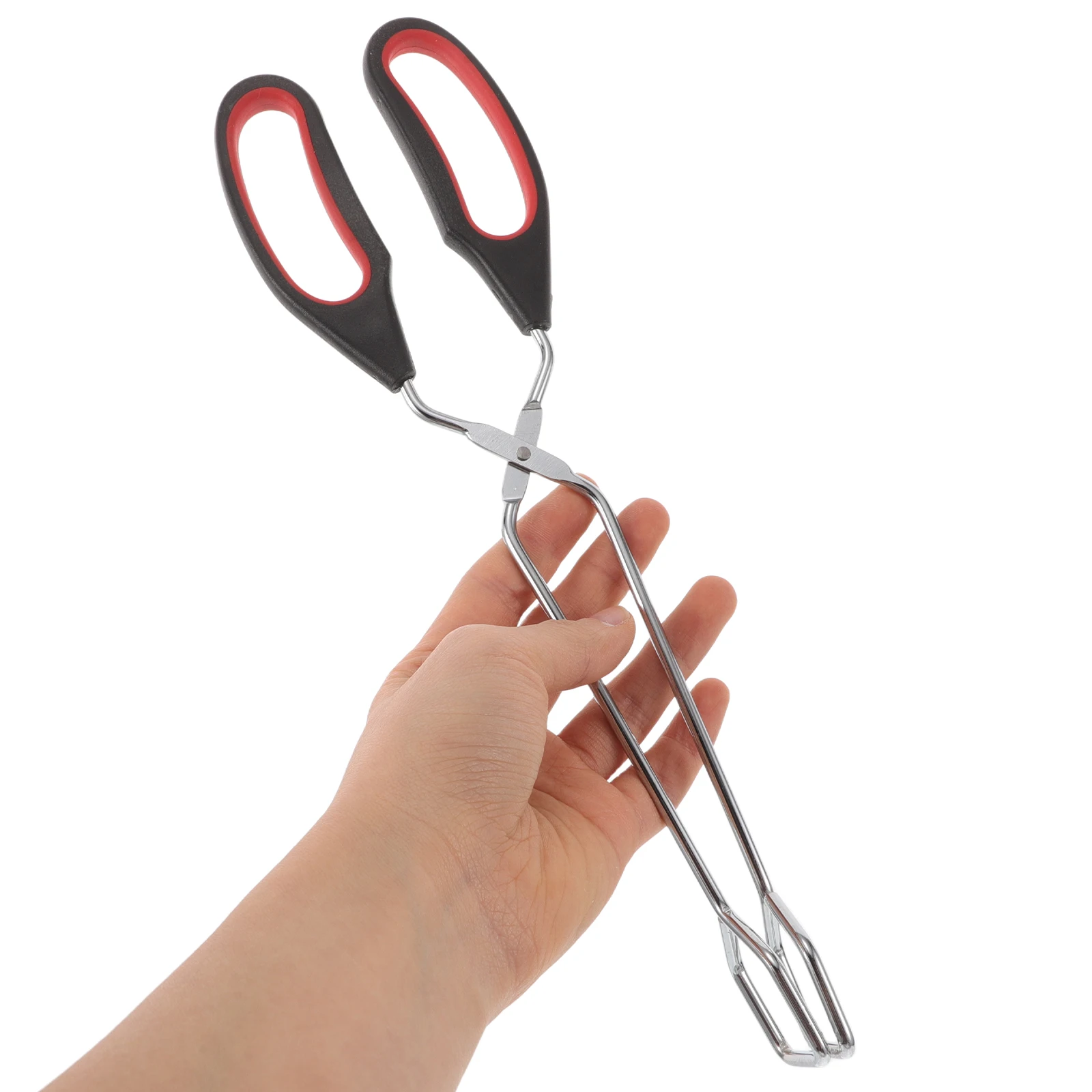 

Barbecue Tongs Bread Clip Stainless Steel Cooking Tweezers Grilling Scissor Kitchen Tool Long Handle Portable BBQ Utensil Metal