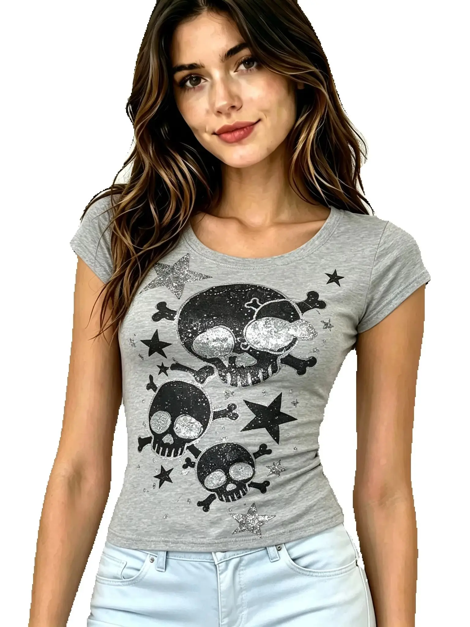 #89 Trending Womens Graphic Print Tees Right Now