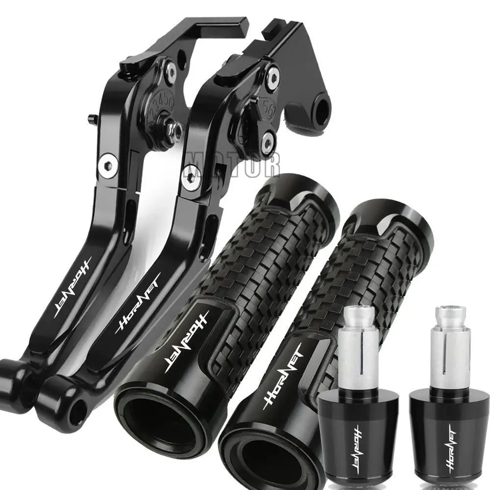 For Honda CB599 CB600F CB 599 600 F HORNET 1998 1999 2000 2001 2002 2003 2004 2005 2006 Brake Clutch Levers Handle Bar Grips End - view 4