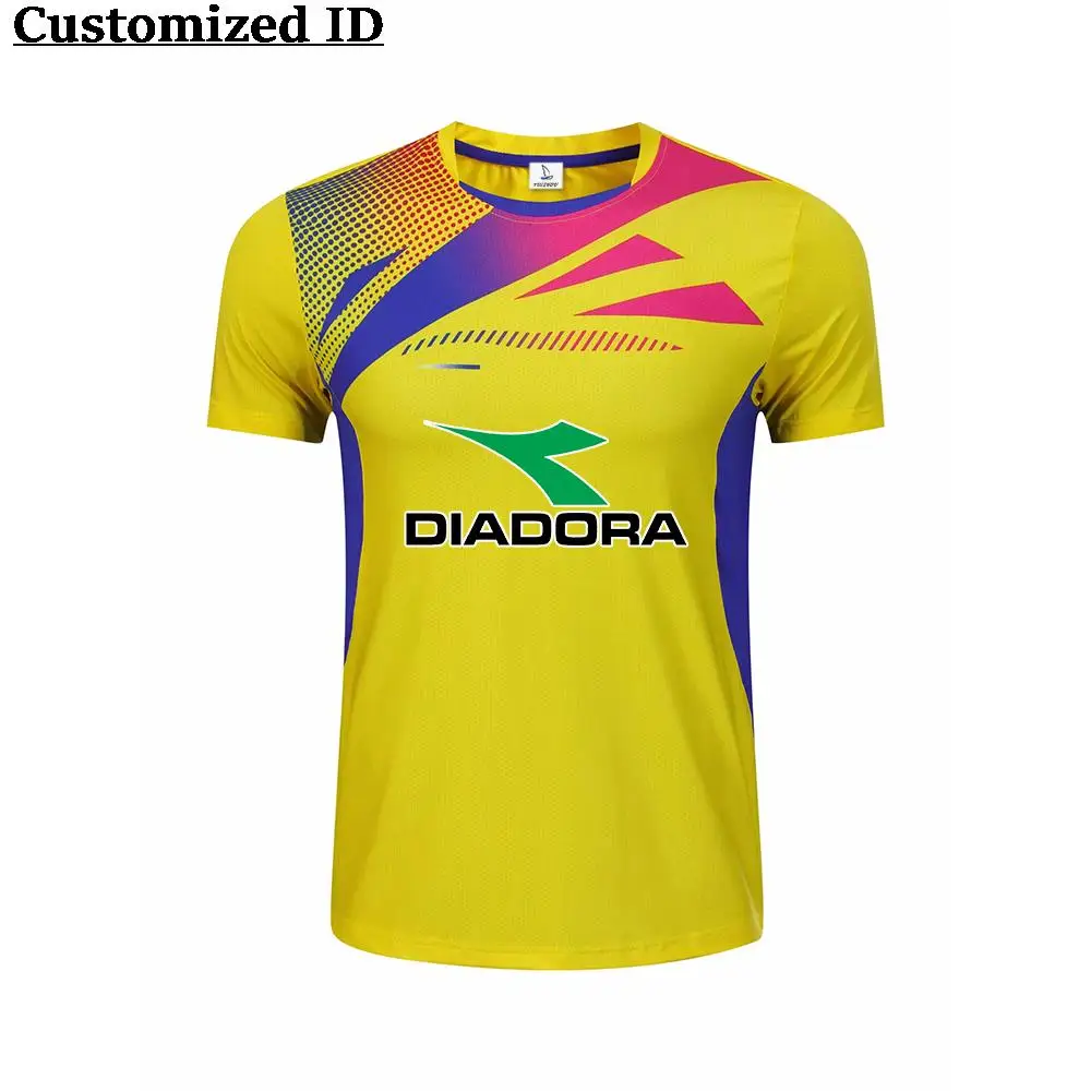 New Fitness Short Sleeve Badminton Sports Clothes Men T-shirt  2023 New Dona Men Breathable Sweat Absorption Cycling Clothes image 3
