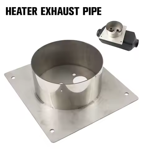 Universal Diesel Heater Mounting Plate Sturdy Steel Bracket Compatible Eberspacher Webasto Flange Secure Fit for RV Motorhome