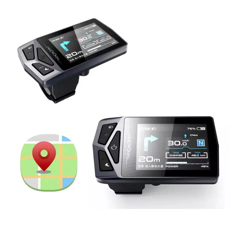 1Pc for Protocol Display Electric Bicycle LCD Display 12V/32V/48V/60V 500C 01 02 HD G510 G330(UART)