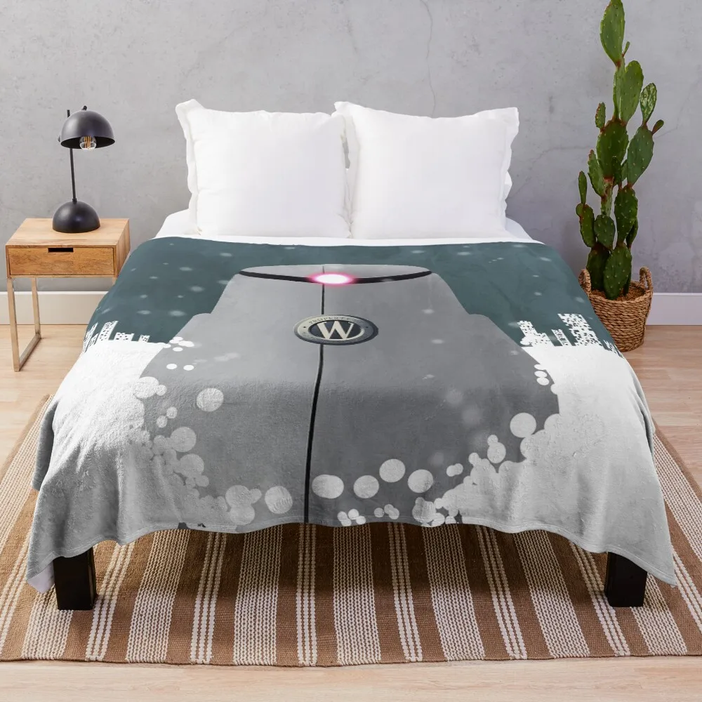 

Snowpiercer le transperceneige Throw Blanket Warm Plush Fuzzy Blanket for Living Room