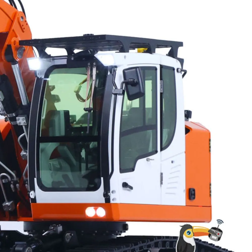 

Радиоуправляемый гидравлический экскаватор LR914, металлическая модель, на гусеничном ходу, с 5-позиционным реверсивным клапаном, RTR, инженерная машина