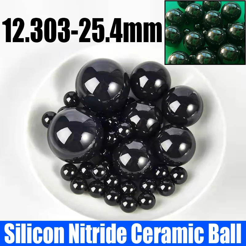 

1-10PC Silicon Nitride Ceramic Ball G5 Precision Si3N4 Ceramic Bearing Balls Smooth Round Ball Bead Roller Beads Dia 12.303-25.4