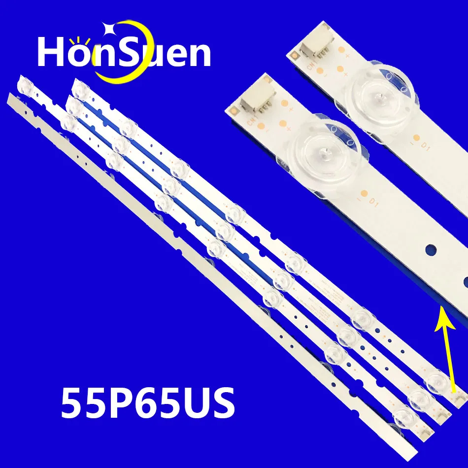 LED Backlight Strip For 55a421 55a423 55a425 55s425 55s423 55S425-mx 55HR330M08B2 V2 4c-lb5507-hr02j