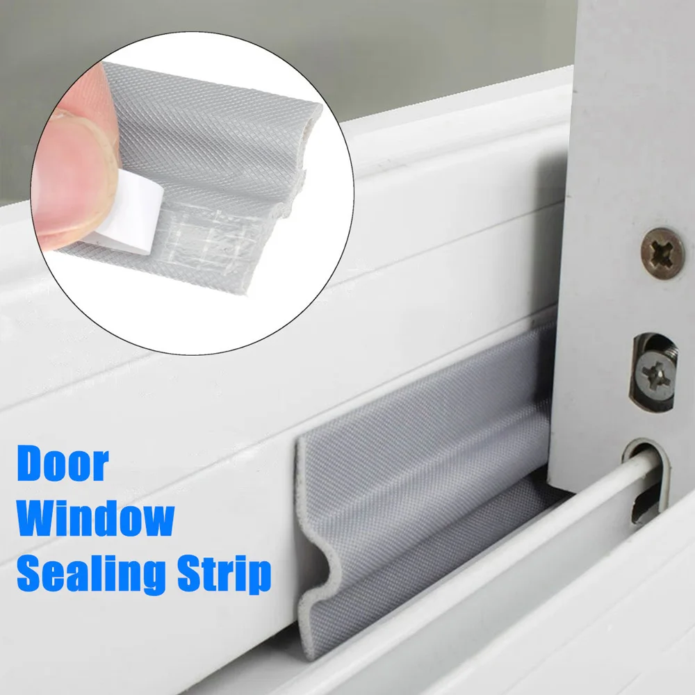 Wearable SoundProof Bottom Gap Windproof Seal Self Adhesive Tape Window Sealing Strip Dust Stopper Sealer