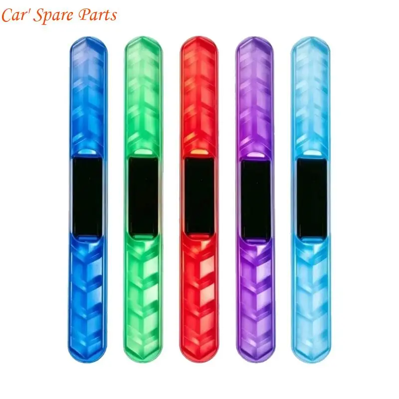 Y4UA LED Car Welcome Light – Multi Color Door Warning Lamp, Anti Collision Flashing Ground Gesture, Surrounding Safety measure