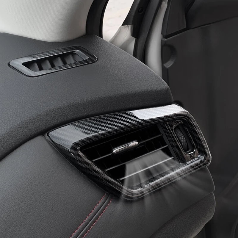 For Nissan Qashqai J11 2014-2018 ABS Matte Both sides Left Right Center Middle Air AC Outlet Vent Cover Trim car Accessories
