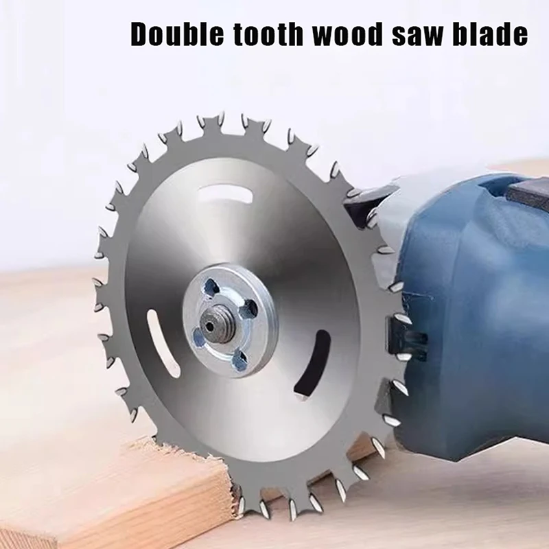 Alloy Circular Saw Blade Wood Cutting Disc Wheel Two Way Woodworking Saw Blades Multitool For Power Angle Grinder