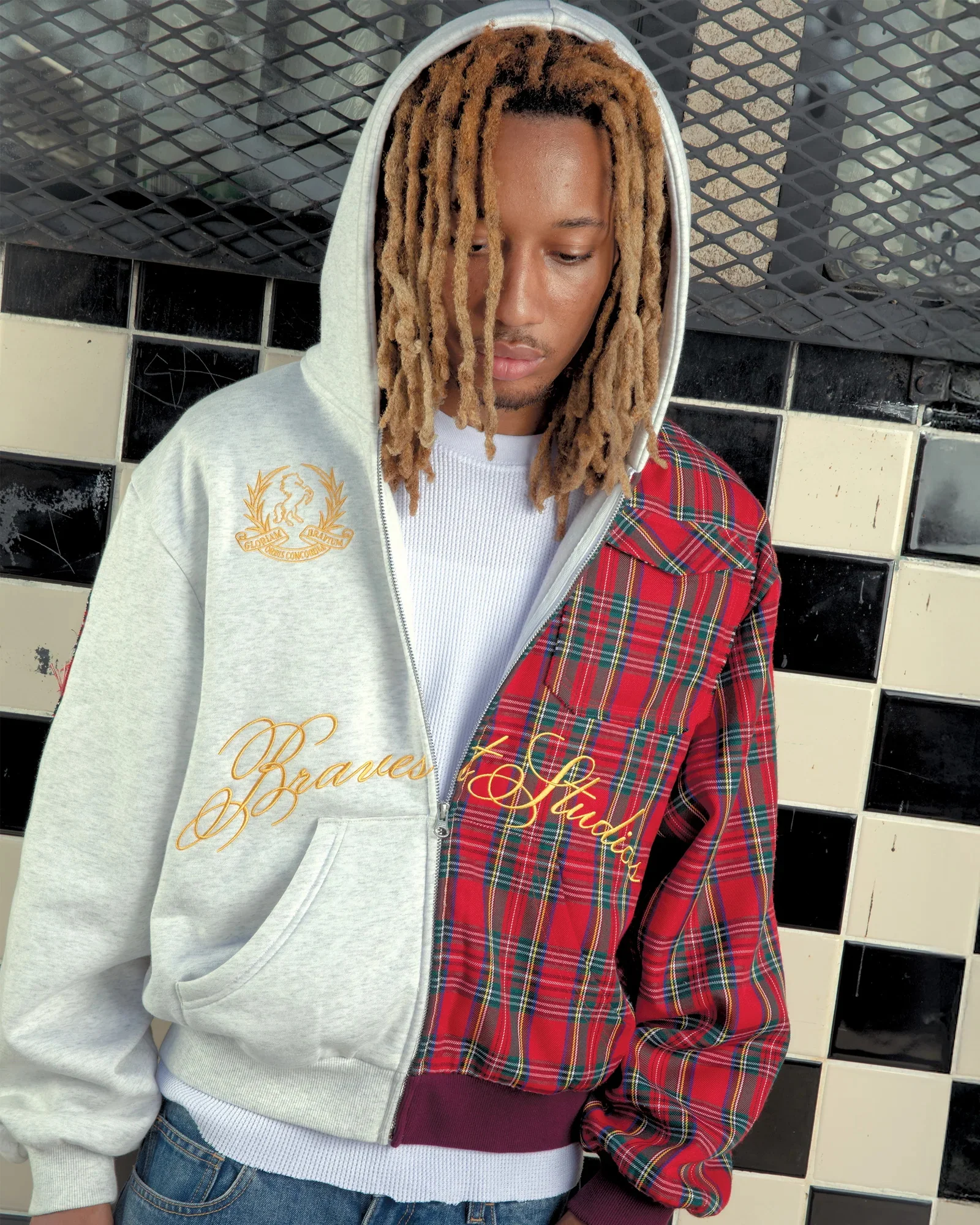 

American Y2K New Hip Hop Trend Zipper Hoodie Women Street Casual Loose Men's Vintage Sweatshirt Unisex Fleece Padded Warm Hoodie