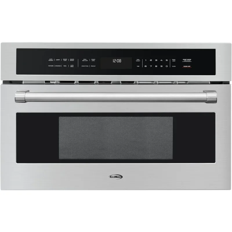 

Microwave with Convection Oven and Air Fryer, Levels, Listed Capacity in Steel, grill pan