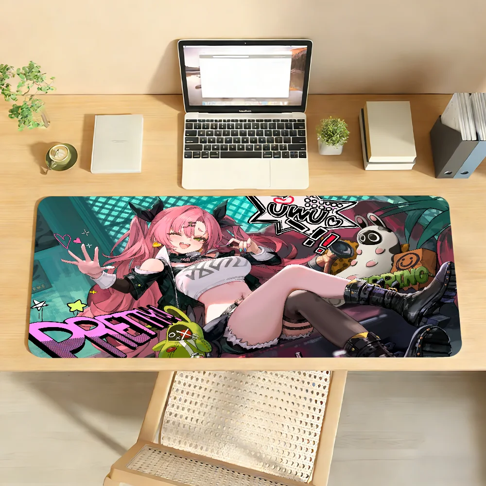 ZZZ Gaming Nicole Demara Mouse Pad Computer Laptop Rubber Non-slip Mouse Mat Mousepad Gamers Decoracion Desk Mat