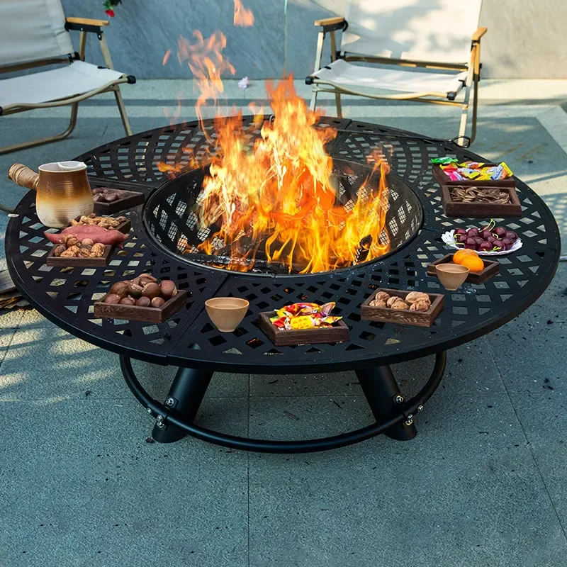 for Furnace Tea Roasting Stove Set Courtyard Household Indoor Outdoor Charcoal Fire Barbecue Stove Multi-functional Heating